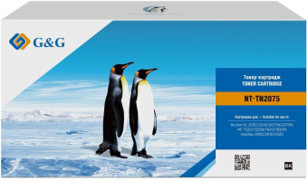 Картридж лазерный G&G NT-TN2075 черный (2500стр.) для Brother DCP-7010/7010R/7020/7025/7025R/FAX-2820/2825/2825R/2920/2920R/HL-2030/2030R/2040/2040R/2070N/2070/2070NR/MFC-7225/7225N/7420/7420R/7820/7820N/7820NR/7820R от магазина РЭССИ