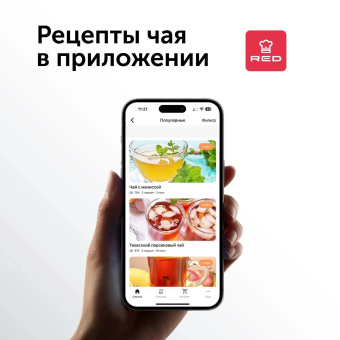 Чайник электрический Red Solution evolution RK-G20 1.7л. 2200Вт черный корпус: нерж.сталь/стекло (RK-G20) от магазина РЭССИ