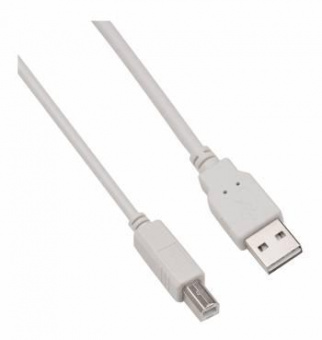 Кабель Buro Reversible USB A(m) USB B(m) 1.8м серый плоский от магазина РЭССИ
