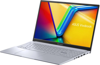 Ноутбук Asus Vivobook 15X OLED K3504VA-MA556 Core i7 1355U 16Gb SSD1Tb Intel Iris Xe graphics 15.6" OLED 2.8K (2880x1620) noOS silver WiFi BT Cam (90NB10A2-M00NH0) от магазина РЭССИ