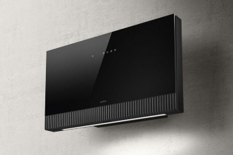 Вытяжка каминная Elica SUPER PLAT BL/F/80 черный управление: сенсорное (1 мотор) от магазина РЭССИ