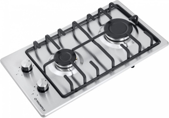 Газовая варочная поверхность Maunfeld EGHS.32.3ES/G нержавеющая сталь от магазина РЭССИ
