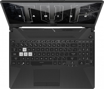 Ноутбук Asus TUF Gaming F15 FX506HF-HN017 Core i5 11400H 16Gb SSD512Gb NVIDIA GeForce RTX 2050 4Gb 15.6" IPS FHD (1920x1080) noOS black WiFi BT Cam (90NR0HB4-M00420) от магазина РЭССИ