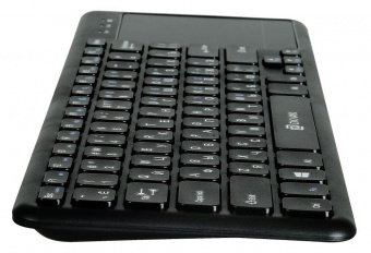 Клавиатура Оклик 830ST черный USB беспроводная slim Multimedia Touch от магазина РЭССИ