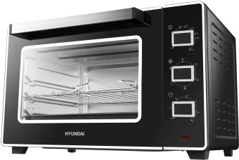 Мини-печь Hyundai MIO-HY107 45л. 2200Вт черный от магазина РЭССИ