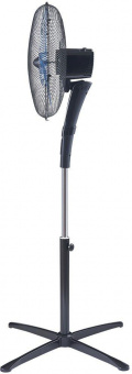 Вентилятор напольный Polaris PSF 5040 55Вт скоростей:3 ПДУ черный от магазина РЭССИ