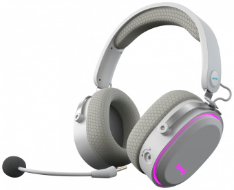 Наушники с микрофоном GMNG HS-L990G белый 1.5м мониторные Radio оголовье (1605117) от магазина РЭССИ