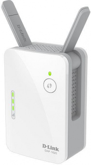 Повторитель беспроводного сигнала D-Link DAP-1620 (DAP-1620/RU/B1A) AC1200 Wi-Fi белый от магазина РЭССИ