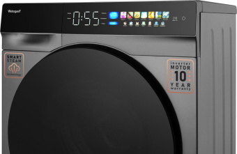 Стиральная машина Weissgauff WM 998 Full Touch DC класс: A+++ загр.фронтальная макс.:12кг серебристый от магазина РЭССИ