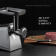 Картинка Мясорубка Polaris PMG 2292AL 2200Вт серебристый от магазина РЭССИ Мясорубка Polaris PMG 2292AL 2200Вт серебристый от магазина РЭССИ