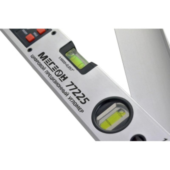 Цифровой угломер с пузырьковым уровнем МЕГЕОН 77225 к0000013143 от магазина РЭССИ