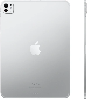 Планшет Apple iPad Pro 2024 A2837 9C RAM8Gb ROM256Gb 11" OLED 2420x1668 LTE eSIM iOS серебристый 12Mpix 12Mpix BT GPS WiFi Touch 9hr от магазина РЭССИ