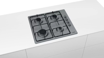 Газовая варочная поверхность Bosch PBP6C5B82O нержавеющая сталь от магазина РЭССИ