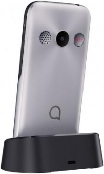 Мобильный телефон Alcatel 2019G серебристый моноблок 1Sim 2.4" 240x320 Thread-X 2Mpix GSM900/1800 GSM1900 FM microSD max32Gb от магазина РЭССИ