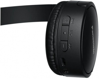 Гарнитура накладные Panasonic RB-HF420BE-K черный беспроводные bluetooth оголовье от магазина РЭССИ
