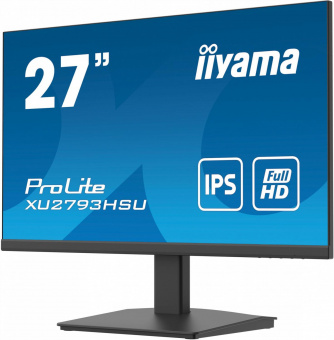 Монитор Iiyama 27" ProLite XU2793HSU-B4 черный IPS LED 4ms 16:9 HDMI M/M матовая 300cd 178гр/178гр 1920x1080 VGA DP FHD USB 4.6кг от магазина РЭССИ