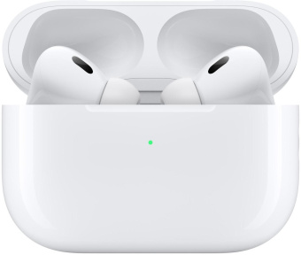 Гарнитура внутриканальные Apple AirPods Pro 2 2023 USB-C A3047/A3048/A2968 белый беспроводные bluetooth в ушной раковине (MTJV3ZA/A) от магазина РЭССИ