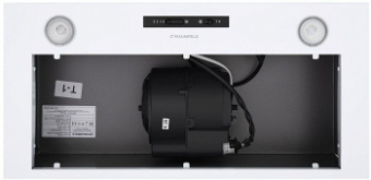Вытяжка встраиваемая Maunfeld Crosby Light C 60 белый управление: ползунковое (1 мотор) от магазина РЭССИ
