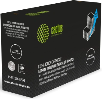 Картридж лазерный Cactus CS-CF226X-MPSXL CF226/Canon 052H черный (15000стр.) для HP LJ Pro MFP M426dw/M426fdw/M426fdn/M402dn/M402n/M402d/M402dw; Canon imageCLASS LBP214dw/LBP215dw/MF426dw/MF424dw/MF429dw от магазина РЭССИ