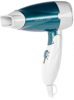 Фен Galaxy Line GL 4335 1400Вт белый/синий от магазина РЭССИ