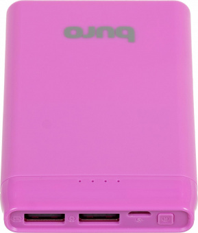 Мобильный аккумулятор Buro BP05B 5000mAh 2.1A фиолетовый (BP05B10PVL) от магазина РЭССИ