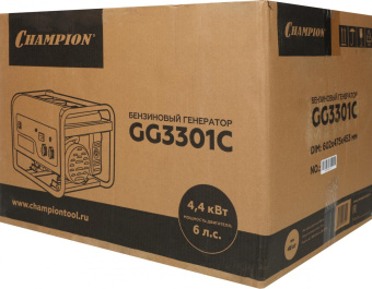 Генератор Champion GG3301C 3.1кВт от магазина РЭССИ
