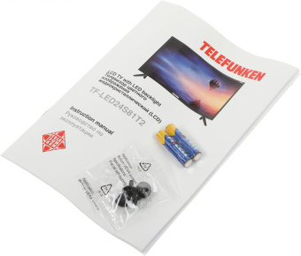 Телевизор LED Telefunken 23.6" TF-LED24S81T2 черный HD 50Hz DVB-T DVB-T2 DVB-C (RUS) от магазина РЭССИ