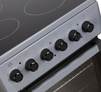 Плита Электрическая Hyundai REE225 серый стеклокерамика (без крышки) от магазина РЭССИ