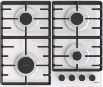 Газовая варочная поверхность Gorenje GT642SYW белый от магазина РЭССИ