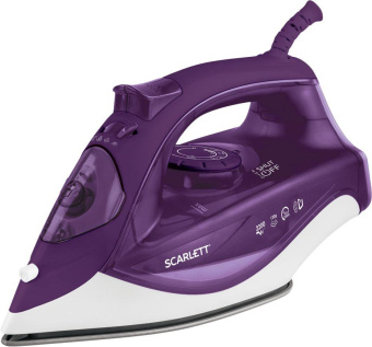 Утюг Scarlett SC-SI30K51 2200Вт фиолетовый/белый от магазина РЭССИ