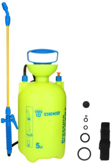 Опрыскиватель Deko DKSP06 наплеч. 5л зеленый/голубой (065-0938) от магазина РЭССИ