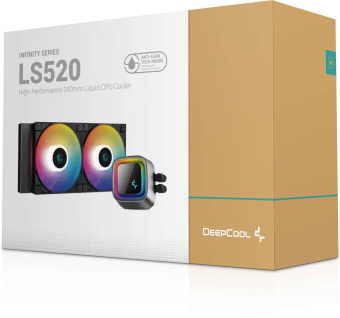 Система водяного охлаждения Deepcool LS520 ARGB Soc-AM5/AM4/1151/1200/1700 черный 4-pin 32.9dB Al 280W 1305gr Ret (R-LS520-BKAMNT-G-1) от магазина РЭССИ