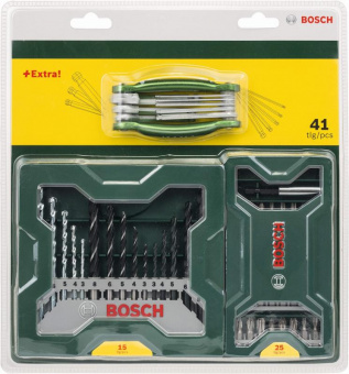 Набор бит и сверл Bosch 2607017333 универсал. (41пред.) для шуруповертов от магазина РЭССИ