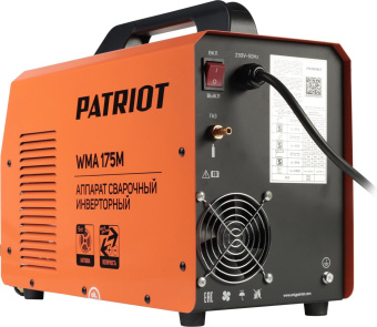 Сварочный полуавтомат Patriot WMA 175 M инвертор MIG-MAG/ММА 6.7кВт от магазина РЭССИ