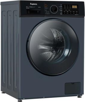 Стиральная машина Бирюса WMD-SM812/03 W класс: A+++ загр.фронтальная макс.:8кг (с сушкой) синий инвертер от магазина РЭССИ