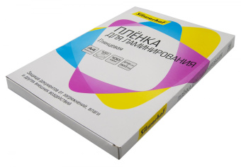 Пленка для ламинирования Silwerhof 100мкм A4 (100шт) глянцевая 216x303мм (4410020) от магазина РЭССИ