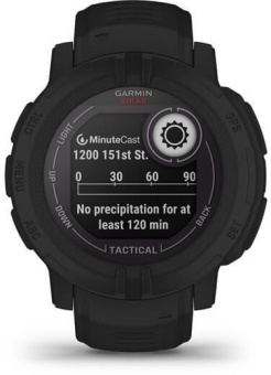 Смарт-часы Garmin Instinct 2 Solar 45мм 0.9" AMOLED корп.черный силикон рем.черный (010-02627-03) от магазина РЭССИ