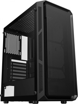 Корпус Оклик OCC-MD301 черный без БП ATX 6x120mm 2xUSB2.0 1xUSB3.0 audio bott PSU от магазина РЭССИ