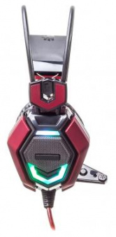 Наушники с микрофоном Оклик HS-L900G HURRICANE черный/красный 1.85м мониторные оголовье (472660) от магазина РЭССИ