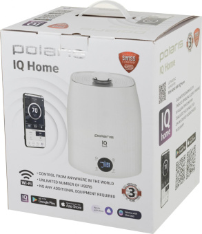Увлажнитель воздуха Polaris PUH 4040 WIFI IQ Home 30Вт (ультразвуковой) белый от магазина РЭССИ