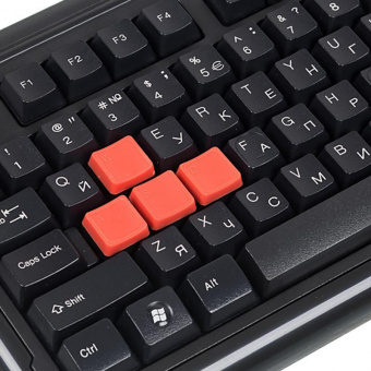 Клавиатура A4Tech X7-G300 черный USB for gamer от магазина РЭССИ