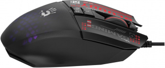 Мышь A4Tech Bloody W60 Max Mini черный оптическая (12000dpi) USB (9but) от магазина РЭССИ