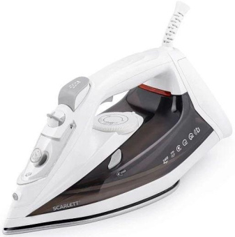 Утюг Scarlett SC-SI30K40 2400Вт белый от магазина РЭССИ