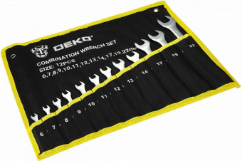 Набор гаечных ключей Deko DKHT12-1 12 предметов от магазина РЭССИ