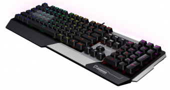 Клавиатура A4Tech Bloody B865N механическая серый/черный USB for gamer LED от магазина РЭССИ