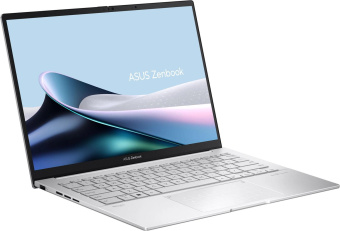 Ноутбук Asus Zenbook 14 OLED UX3405MA-QD993 Core Ultra 9 185H 16Gb SSD512Gb Intel Arc 14" OLED FHD+ (1920x1200) noOS silver WiFi BT Cam Bag (90NB11R2-M01SV0) от магазина РЭССИ