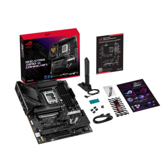Материнская плата Asus ROG STRIX Z890-H GAMING WIFI Soc-1851 Intel Z890 4xDDR5 ATX AC`97 8ch(7.1) 5Gigabit RAID+HDMI+DP от магазина РЭССИ