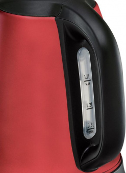Чайник электрический Tefal KI270530 1.7л. 2400Вт красный (корпус: металл) от магазина РЭССИ
