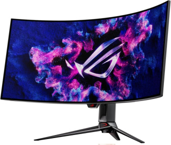 Монитор Asus 38" ROG Swift PG39WCDM черный OLED LED 21:9 HDMI матовая HAS Piv 450cd 178гр/178гр 3440x1440 240Hz FreeSync Premium DP 2K USB 9.61кг от магазина РЭССИ