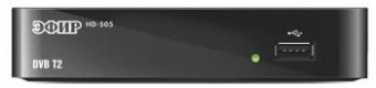 Ресивер DVB-T2 Сигнал Эфир HD-505 черный от магазина РЭССИ